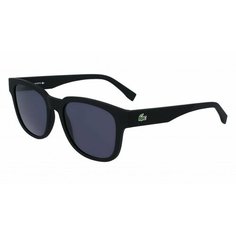 Солнцезащитные очки LACOSTE, черный матовый