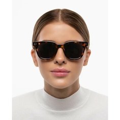 Солнцезащитные очки Optik U, коричневый /с черепаховым рисунком