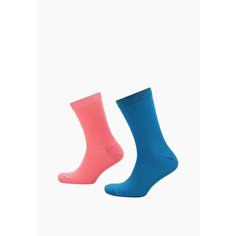 Носки Big Bang Socks разнопарные, комплект, 2 пары, размер 40-44, голубой, розовый