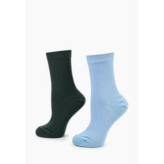 Носки Big Bang Socks разнопарные, комплект, 2 пары, размер 40-44, зеленый, голубой