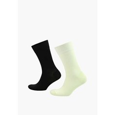 Носки Big Bang Socks разнопарные, комплект, 2 пары, размер 40-44, желтый, черный