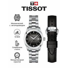 Наручные часы TISSOT, черный/серебристый