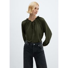 Блуза MANGO SWEET , размер XXL INT, хаки