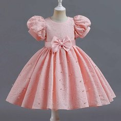 Платье, размер 120, розовый Max Garment