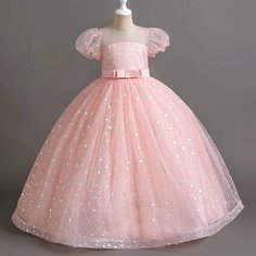 Платье, размер 130, розовый Max Garment