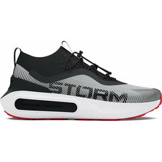 Кроссовки Under Armour UA U PHANTOM 4 STORM, размер 11 US, черный/серый
