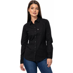 Рубашка Levis Women Long Sleeves Poplin Shirt, размер XS, черный Levis®