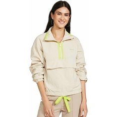 Анорак Levis HALF ZIP-FRONT JACKET WITH ELASTICATED WAIST, размер M, бежевый Levis®