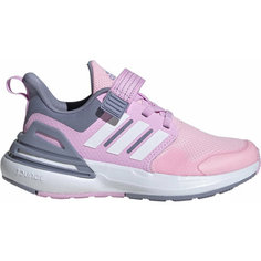 Кроссовки adidas Rapidasport Bounce Elastic Lace Top Strap G, размер 33,5 EU, розовый