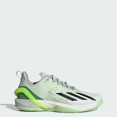 Кроссовки adidas Adizero Cybersonic, полнота F, размер 7,5 UK, зелeный