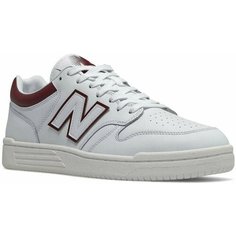 Кеды New Balance 480, полнота D (US)/ на широкую стопу, размер 10, белый