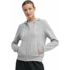 Толстовка спортивная Reebok Identity Small Logo French Terry Full Zip Hoodie W, размер L INT, , серый