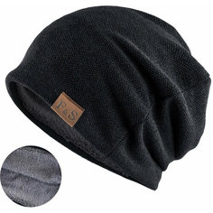 Шапка бини Skully Clothing Company для мужчин, размер M-L, black
