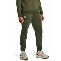 Брюки джоггеры Under Armour Essential Fleece Jogger, размер LG, зелёный