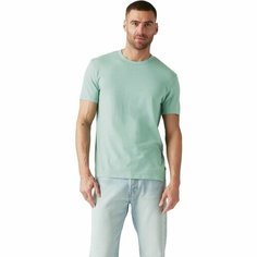 Футболка Levis Men Premium Slim Fit Tee, 1 шт., размер XS, зелёный Levis®