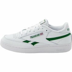 Кеды Reebok Club Classic Revenge, полнота F, размер 7 US, белый-зеленый