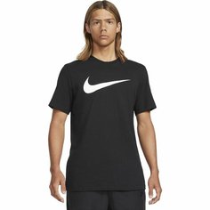 Футболка NIKE NSW SWOOSH TEE, 1 шт., размер 3XL, черный