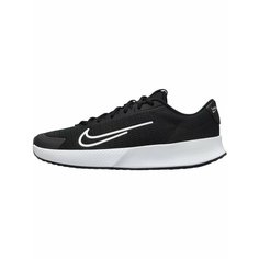 Кроссовки NIKE Court Vapor Lite 2, полнота F, размер 7 US, черный
