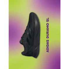 Кроссовки adidas Duramo SL, полнота F, размер 4,5 UK, черный/белый