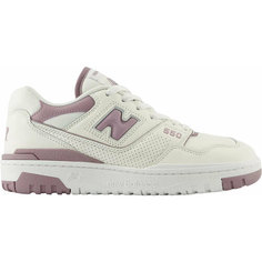 Кроссовки New Balance 550, полнота F, размер 5,5 US, бежевый/розовый