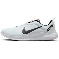 Кроссовки NIKE FLEX EXPERIENCE RN 12, полнота F, размер 8,5 US, белый/черный