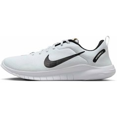 Кроссовки NIKE FLEX EXPERIENCE RN 12, полнота F, размер 9 US, белый/черный