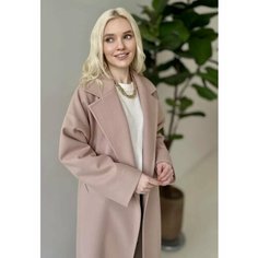 Пальто MY ATELIER DRESS, размер ONESIZE, светло-бежевый