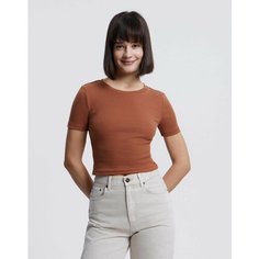 Футболка Gloria Jeans, размер XS (38-40), коричневый