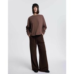 Брюки спортивные Gloria Jeans, размер XS/164 (38-40), коричневый