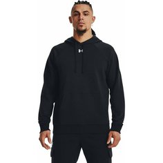 Худи спортивное Under Armour Rival Fleece Hoodie, размер XXL, , черный