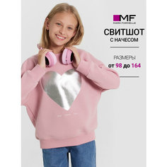 Свитшот MARK FORMELLE, размер 164-84, пыльная роза