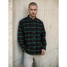 Рубашка Street Soul, размер 180 XL, зеленый, синий, красный, желтый