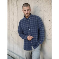 Рубашка Street Soul, размер 170 M, Джинсовый
