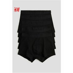 Трусы H&M Basic, размер 8-10 лет, черный