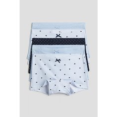 Трусы H&M Hearts, размер 8-10 лет, голубой, синий