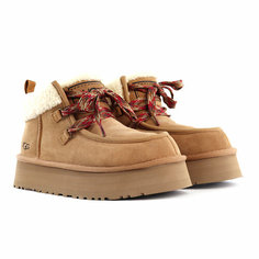 Угги UGG UGG Funkarra Cabin Cuff Boot Chestnut (W), размер 40 EU, каштановый