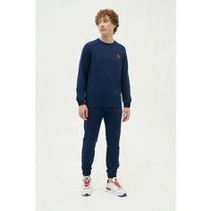 Брюки спортивные U.S. POLO ASSN., размер S, темно-синий