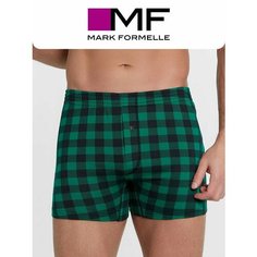 Трусы MARK FORMELLE Нижнее белье, размер 50, зеленый, черный