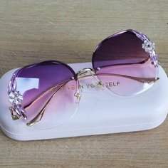 Солнцезащитные очки , розовый Нет бренда