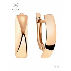 Серьги TALANT, красное золото, 585 проба, , золотистый Талант
