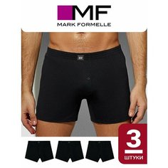 Трусы MARK FORMELLE нижнее белье, комплект из 3 шт., размер 106-116, черный