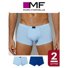Трусы MARK FORMELLE Нижнее белье, комплект из 2 шт., размер 86-96, голубой, синий