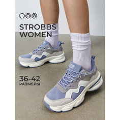 Кроссовки STROBBS, полнота 6 (RU)/ на среднюю стопу, размер 40, фиолетовый