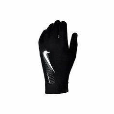 Перчатки NIKE Academy Therma-Fit для взрослых и детей, размер L, black