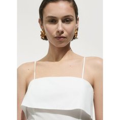 Платье MANGO NICOLA2, размер XL, белый