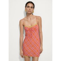 Платье MANGO VERA, размер XL, оранжевый