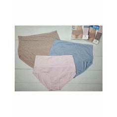 Трусы Easiness, размер 4XL, розовый, голубой, бежевый