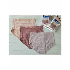 Трусы Easiness, размер 5XL, фиолетовый, бежевый, красный