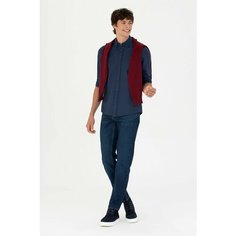 Рубашка U.S. POLO ASSN., размер S, темно-синий