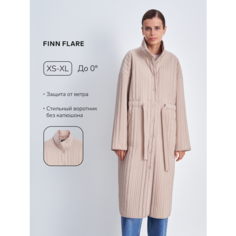 Пальто FINN FLARE, размер S(170-88-94), бежевый